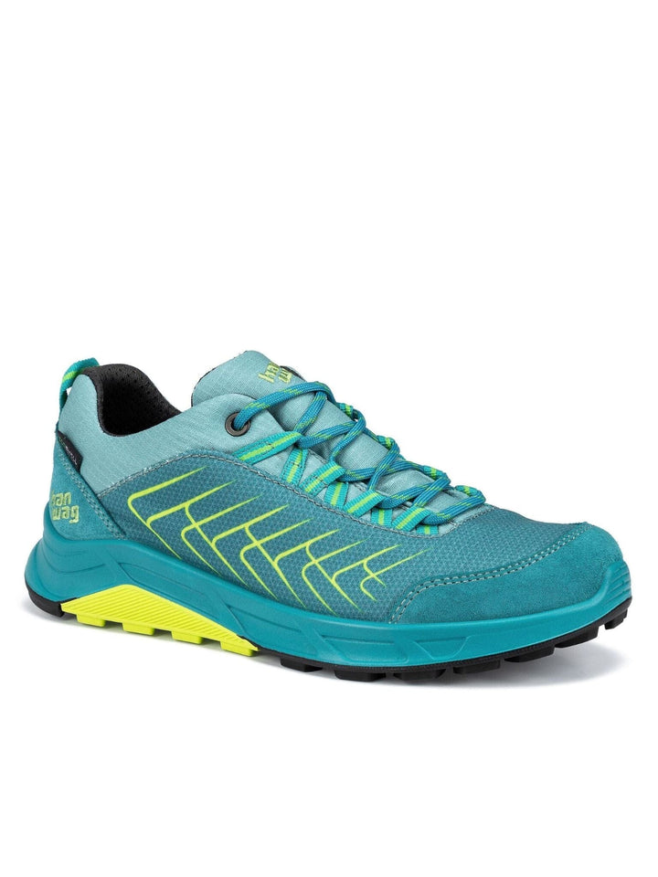 W's Coastridge Low ES - PFC-free EcoShell membrane Shoes Hanwag Icefall/Sulphur 38