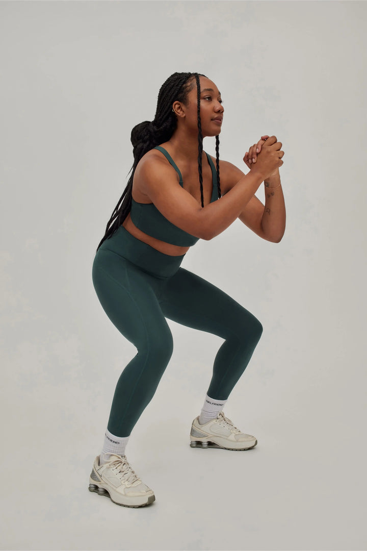 W's Compressive Leggings - Normal - Made From Recycled Plastic Bottles Pants Girlfriend Collective