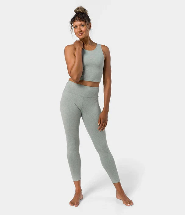 W's Dhara Legging Pants Manduka Avian Heather S