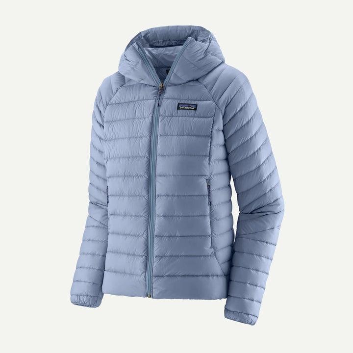W's Down Sweater Hoody - Recycled Nylon & RDS certified Down Jacket Patagonia Barnacle Blue XS
