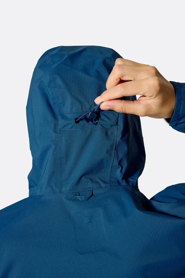 W's Downpour Trail Light Waterproof Jacket - Recycled polyester Jacket Rab