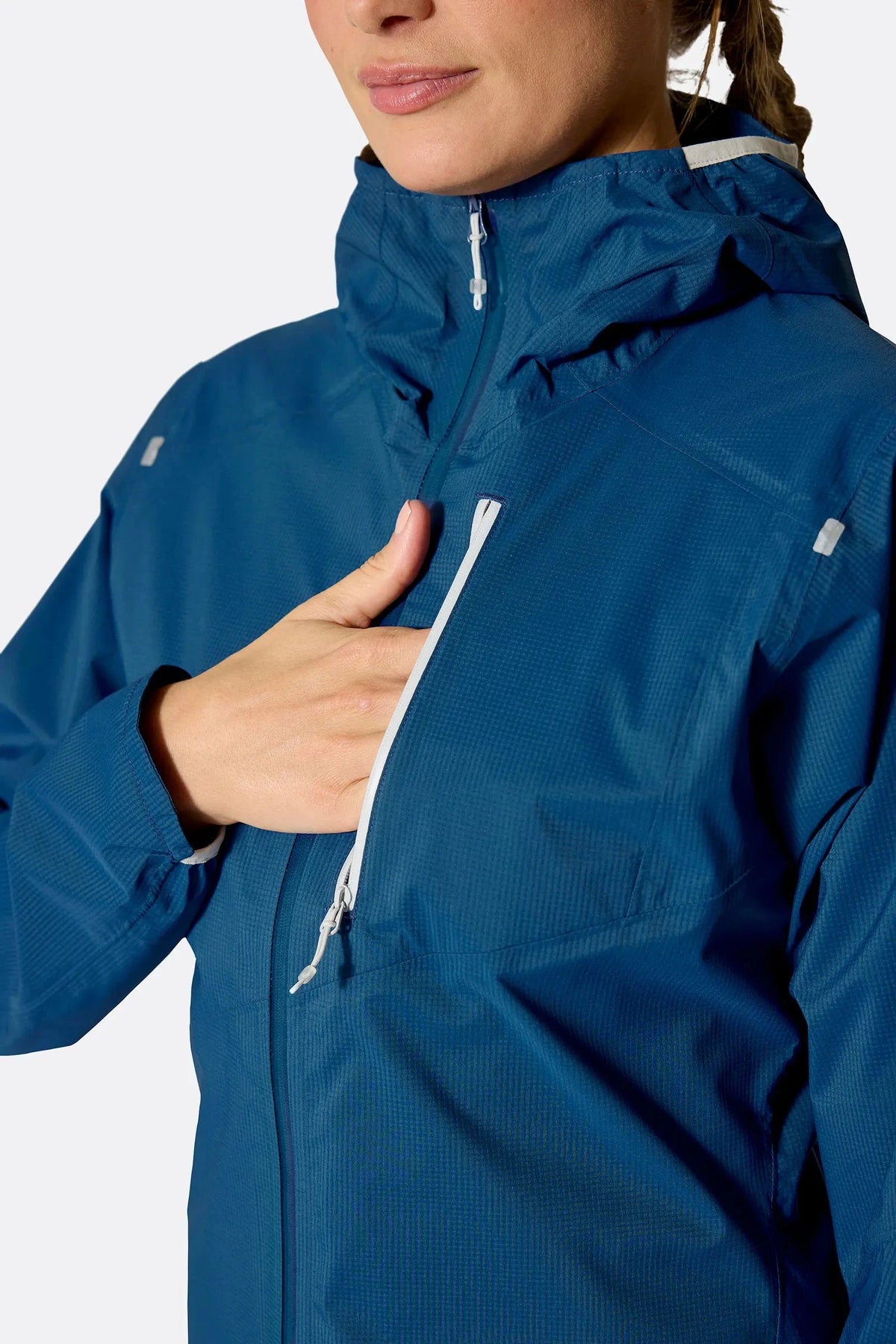 W's Downpour Trail Light Waterproof Jacket - Recycled polyester Jacket Rab