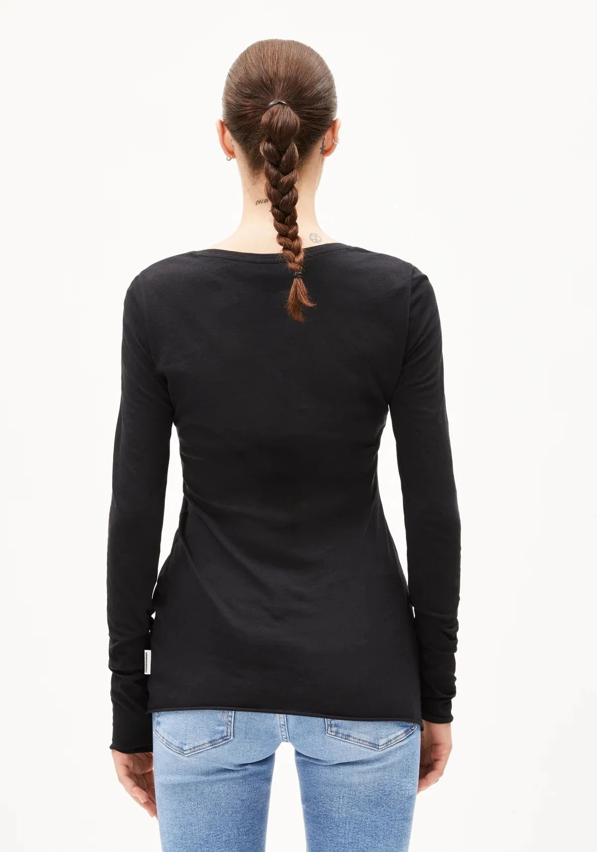 W's Einiaara Soft Longleeve shirt - 100% Organic cotton Shirt Armedangels