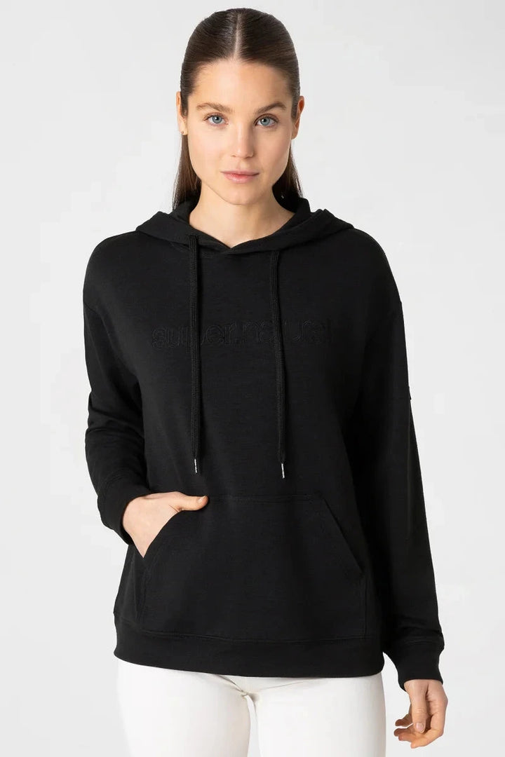 W's Favourite Hoodie Sweaters Supernatural Jet Black S