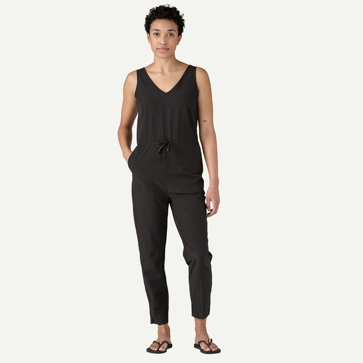 W's Fleetwith Jumpsuit - Recycled polyester Pants Patagonia Black S