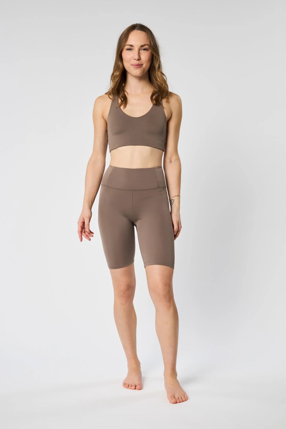 Girlfriend Collective W's Float High-Rise Bike Shorts - Made from recycled plastic bottles Falcon Pants