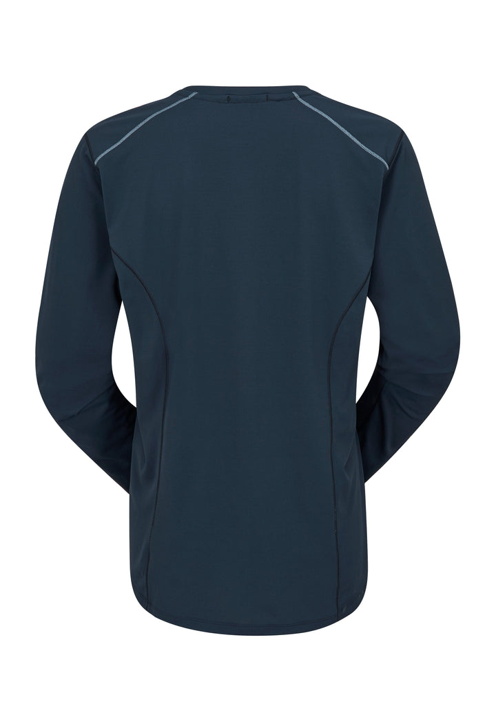 W's Force LS T-shirt - Recycled polyester & polyester Shirt Rab