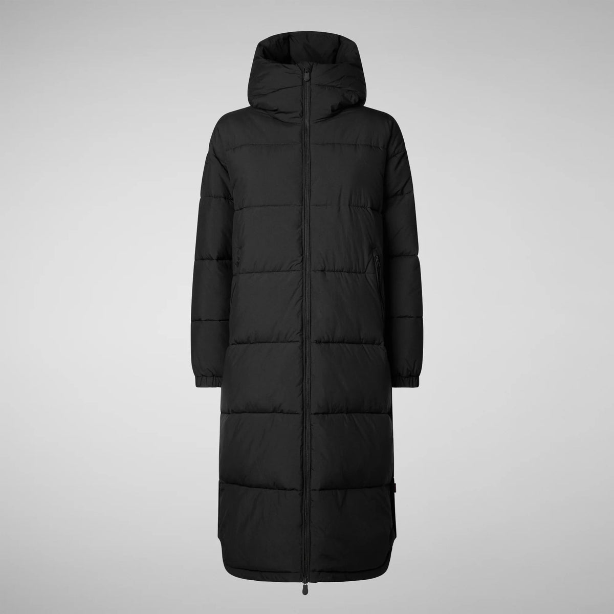 W's Halesia Hooded Coat - 100% Recycled Nylon Jacket Save The Duck