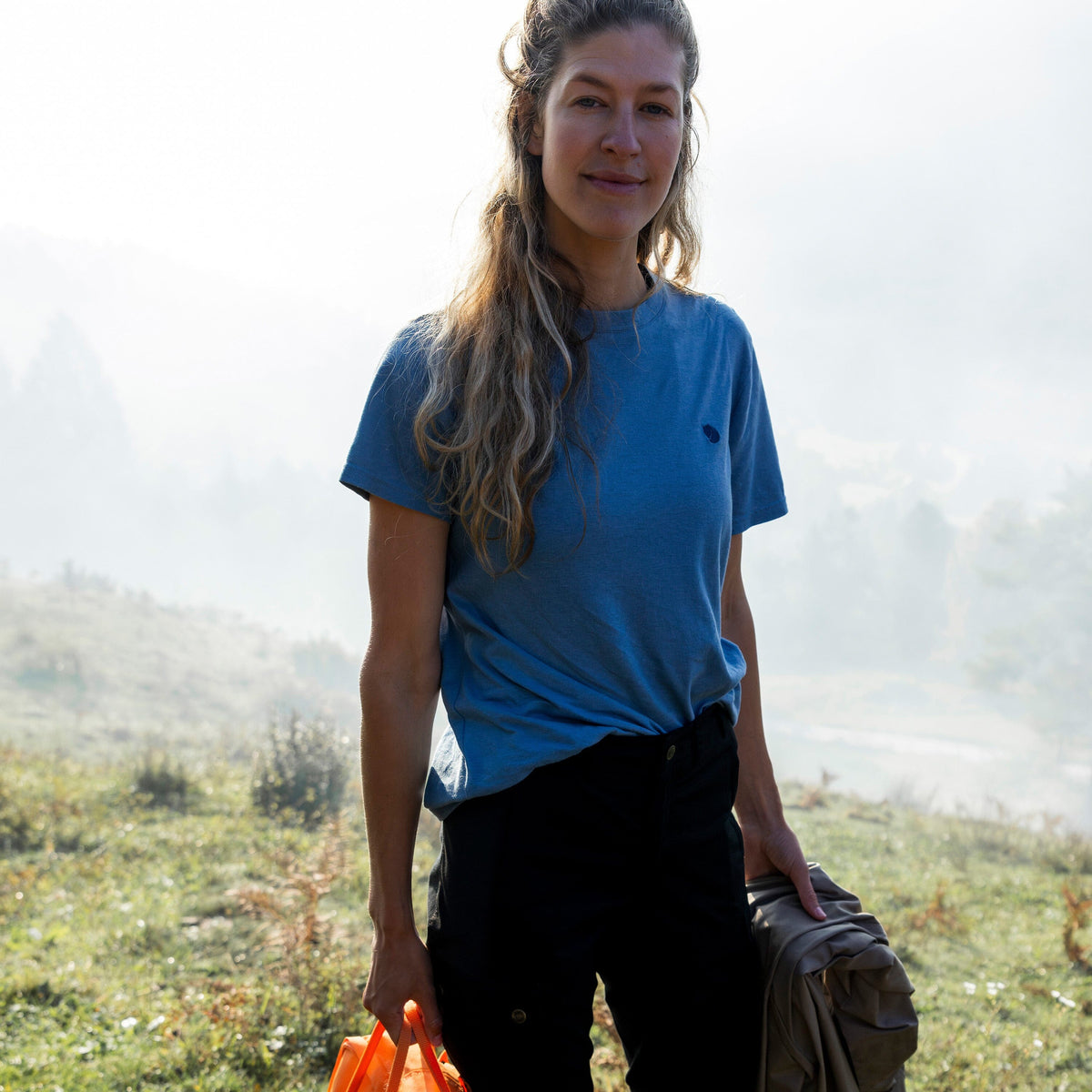 W's Hemp Blend T-shirt - Organic cotton & hemp Shirt Fjällräven