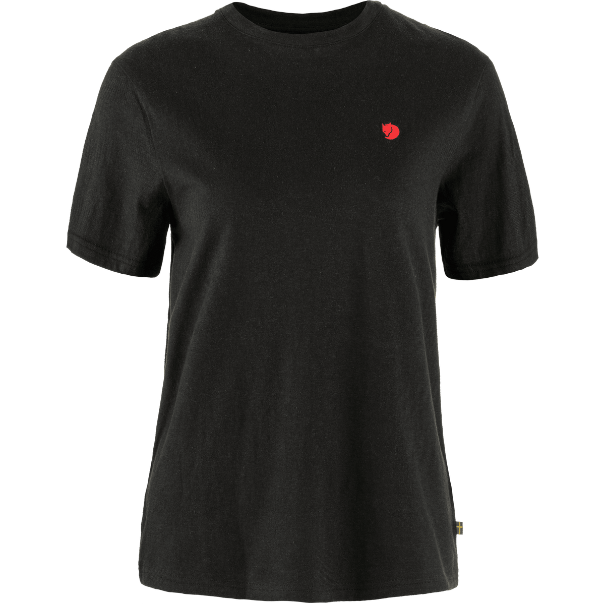 W's Hemp Blend T-shirt - Organic cotton & hemp Shirt Fjällräven Black S
