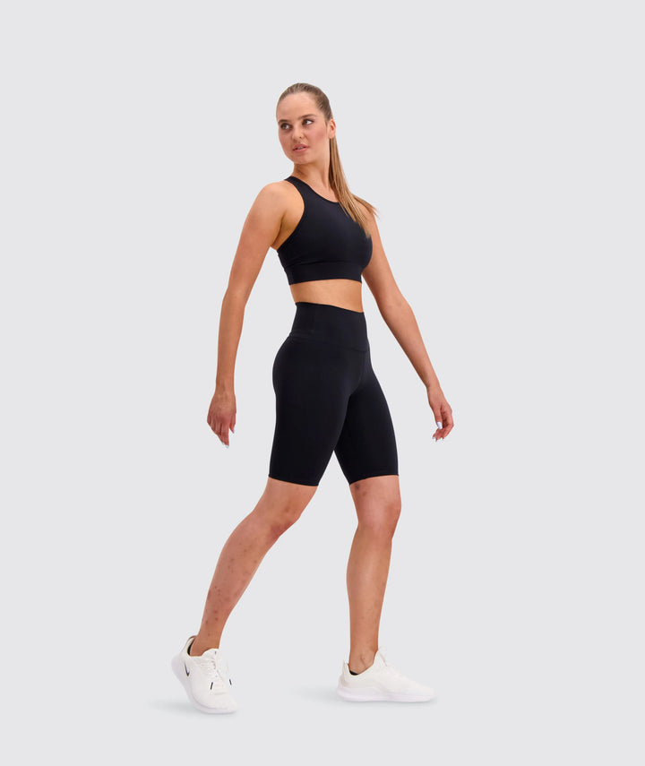 W's High-waist Biker Shorts - Bluesign®-certified production, Polyamide & Elastane Pants Gymnation