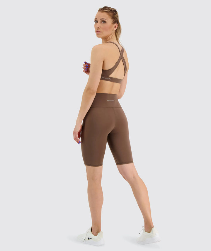 W's High-waist Biker Shorts - Bluesign®-certified production, Polyamide & Elastane Pants Gymnation