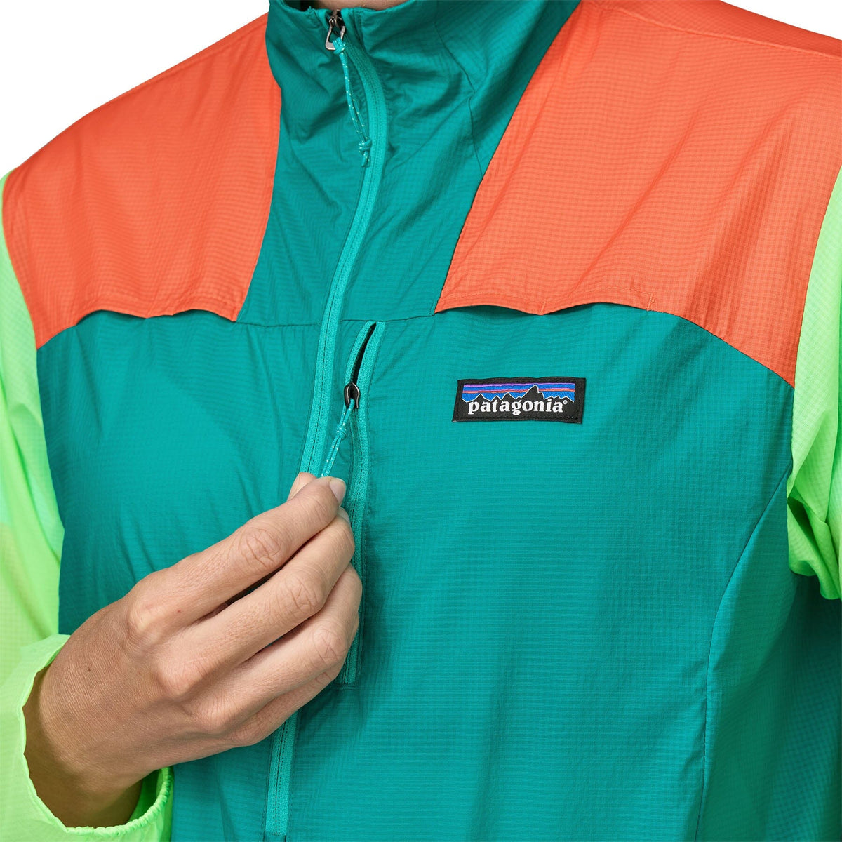 W's Houdini Stash 1/2 Zip P/O - Recycled nylon Jacket Patagonia