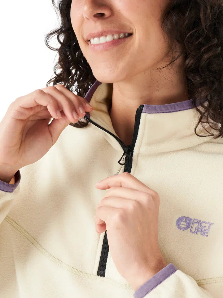 W's Inaria 1/4 Fleece Shirt Picture Organic