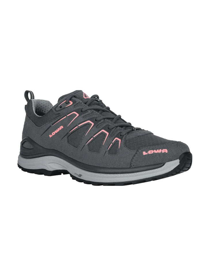 W's Innox Evo GTX Lo - Low GORE-TEX shoes Shoes LOWA Asphalt / Salmon 36½