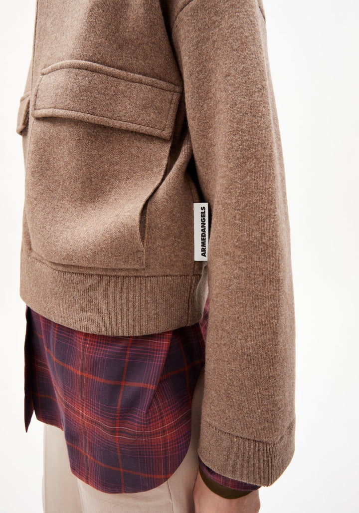 W's Joaniaas Jacket - Organic Cotton & Wool Jacket Armedangels