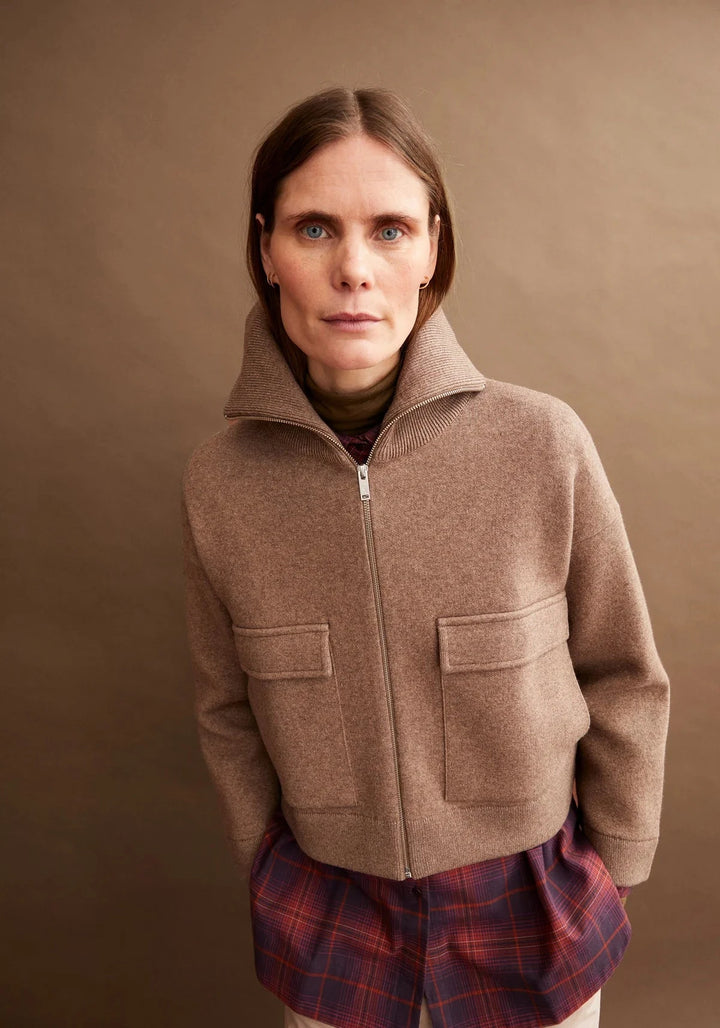 W's Joaniaas Jacket - Organic Cotton & Wool Jacket Armedangels