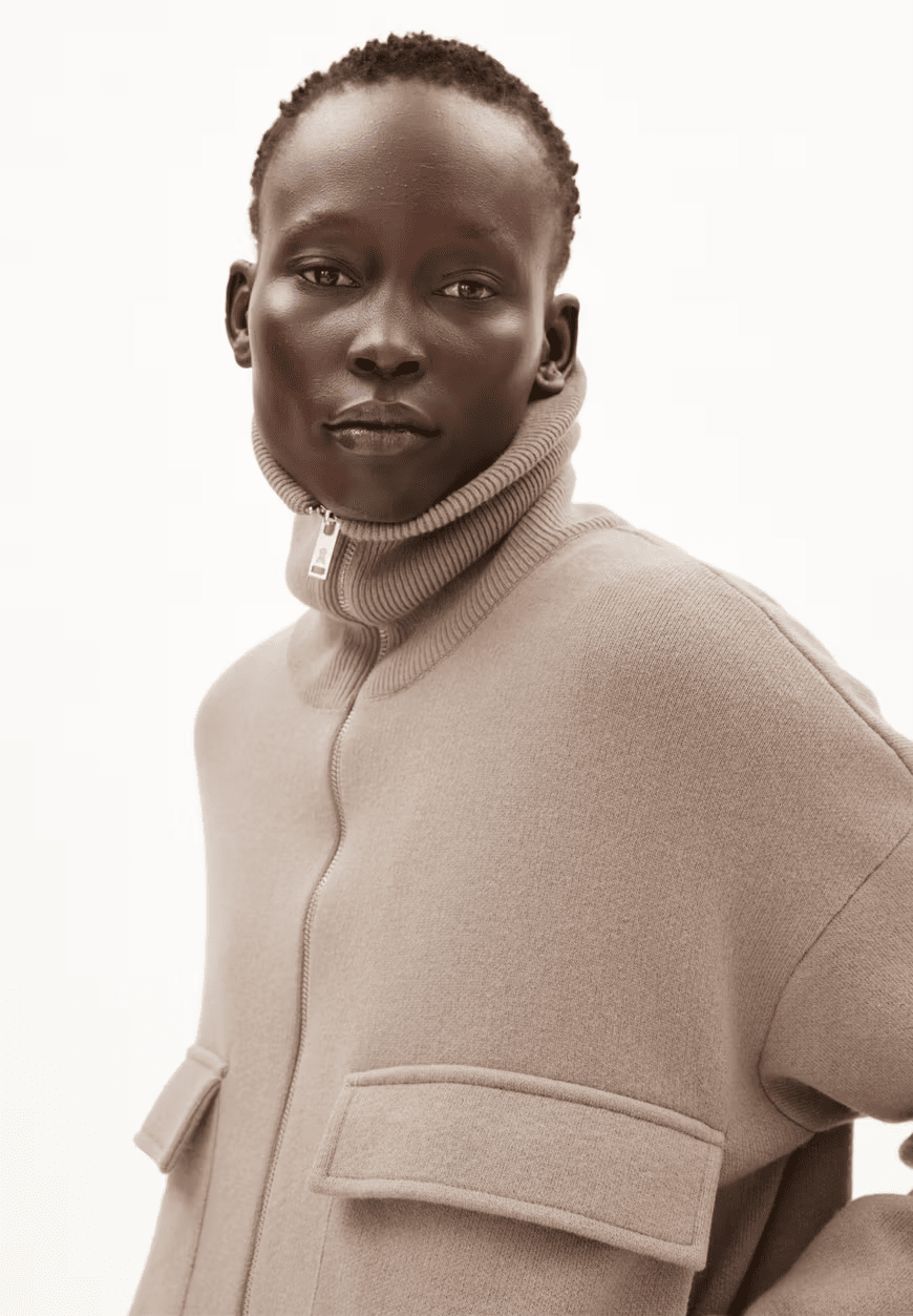 W's Joaniaas Jacket - Organic Cotton & Wool Jacket Armedangels