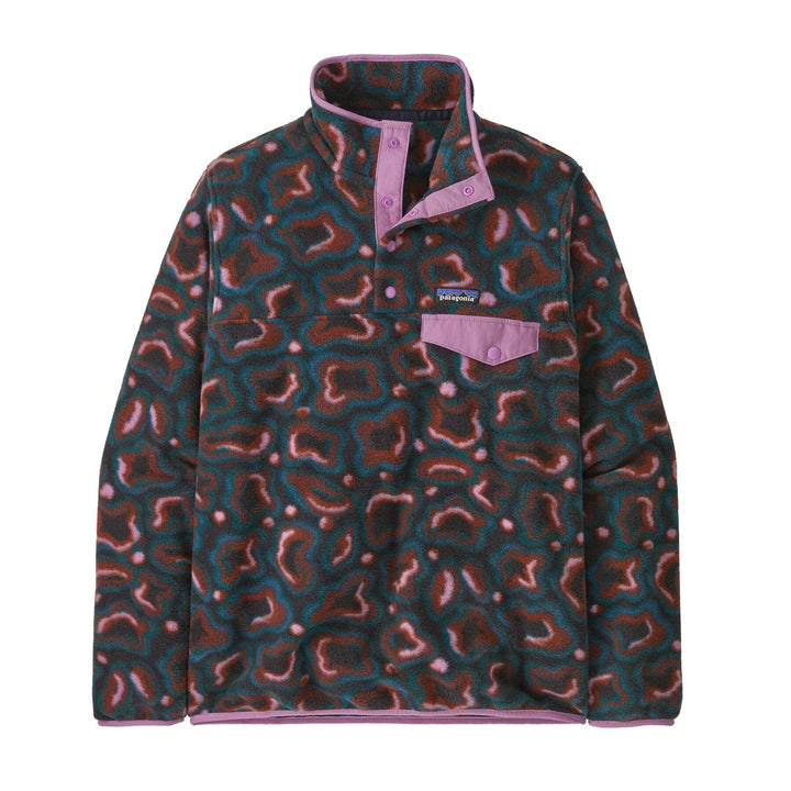 Patagonia W's Lightweight Synchilla Snap-T Fleece Pullover - Recycled Polyester Soft Spirea: Dried Vanilla Shirt
