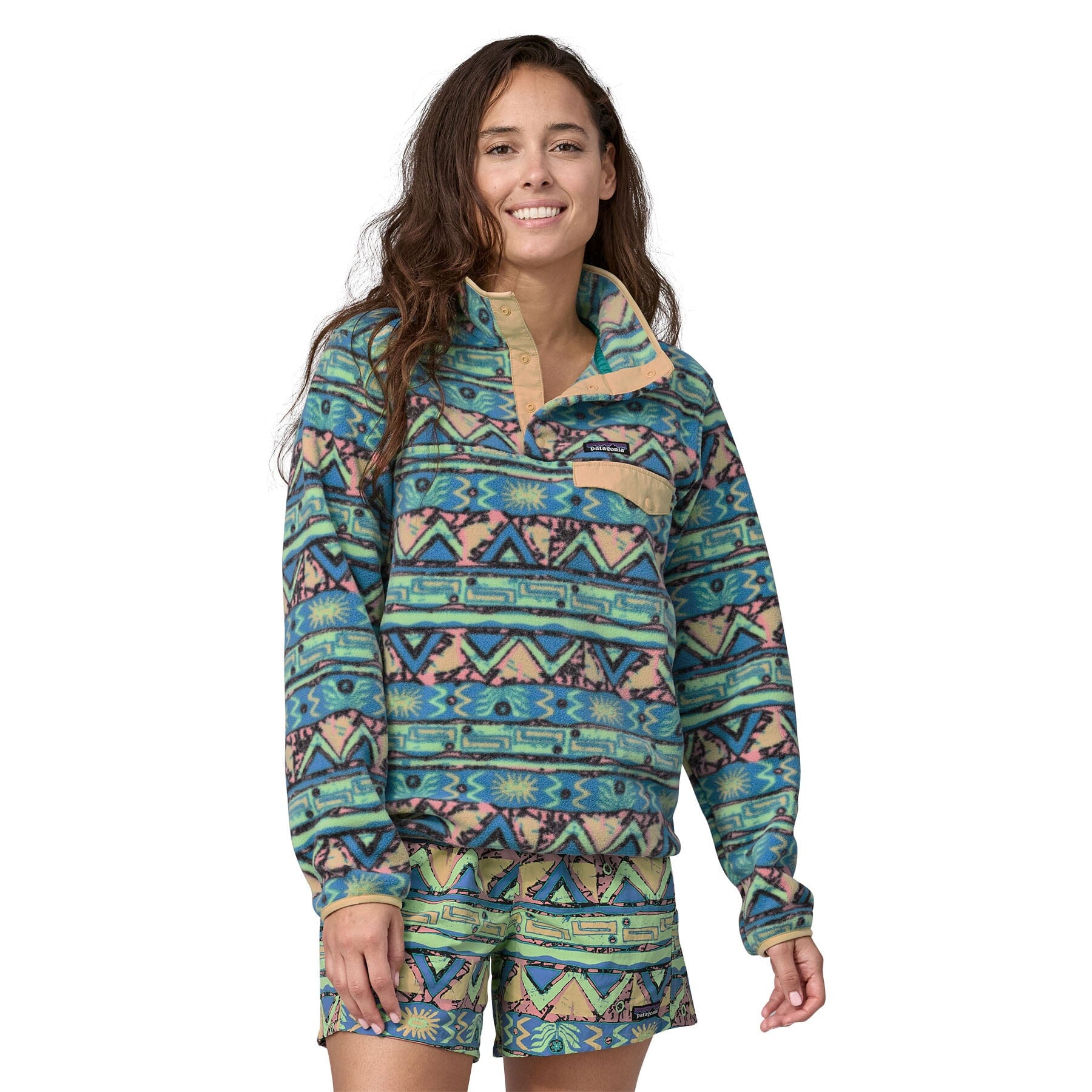 Patagonia Women Lightweight Synchilla® Snap-T® Fleece Pullover