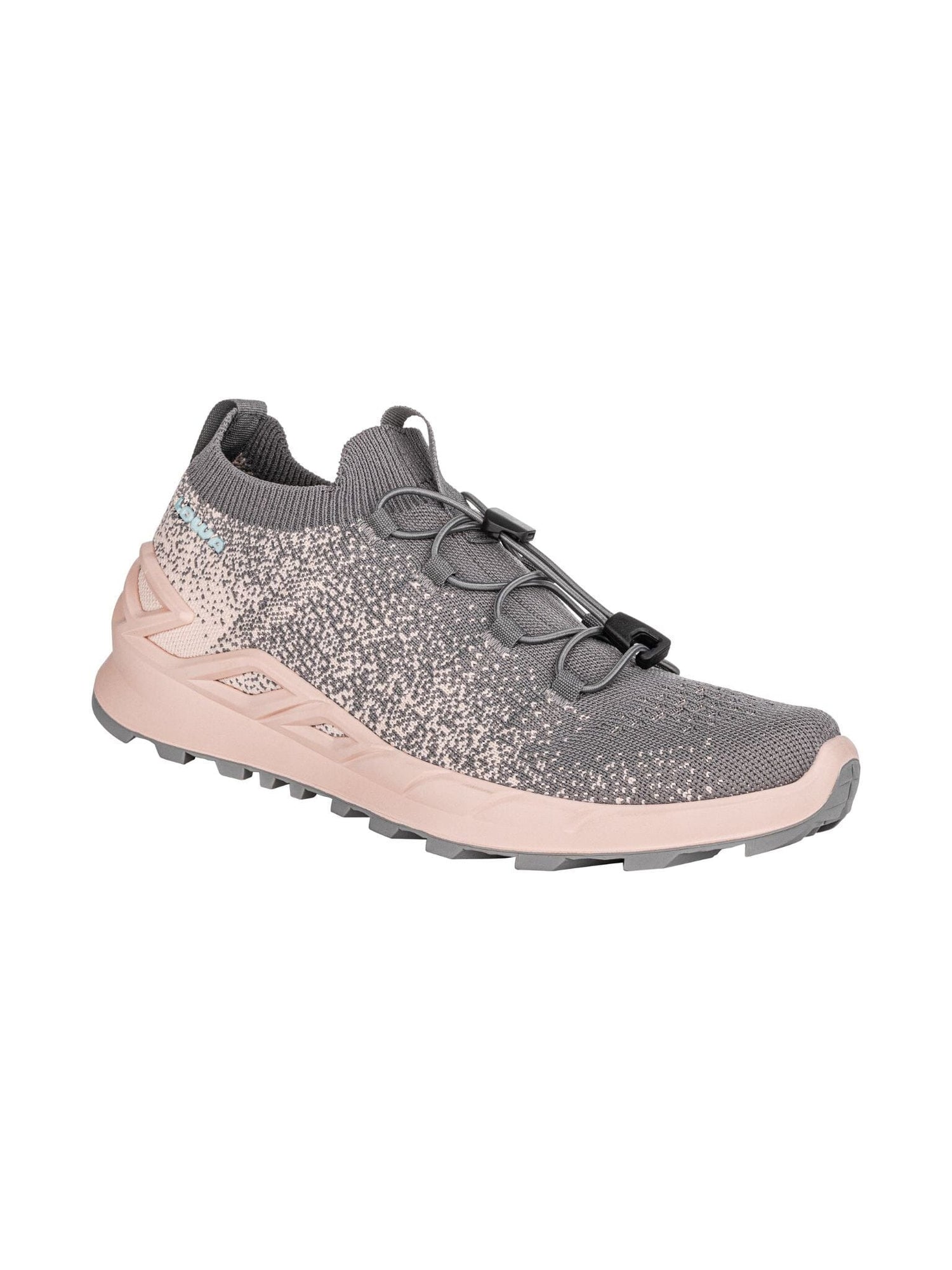 LOWA W's LOWA® Fusion Lo - Knitted for comfort Anthracite Rose Shoes