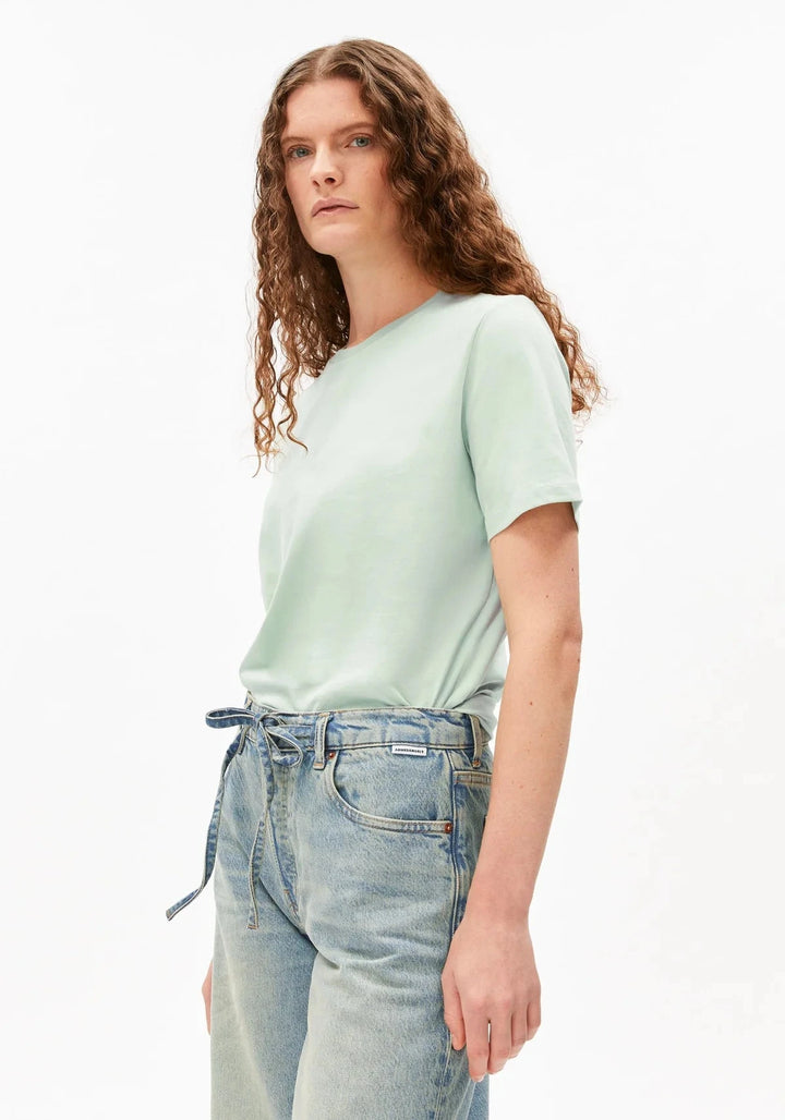 W's Lualaa T-shirt - 100% Organic cotton Shirt Armedangels Foam XS