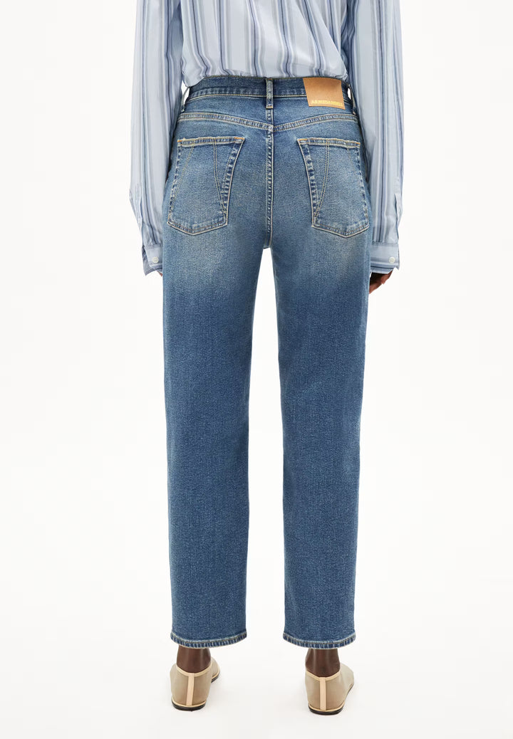 W's Mairaa Jeans - Mom Fit High Waist - Recycled Cotton Mix Pants Armedangels