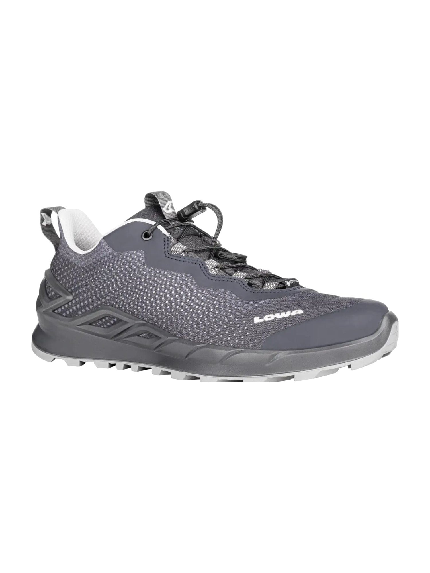 LOWA W's Merger GTX Lo - Low GORE-TEX shoes Anthracite / Lavender Shoes