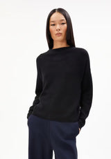 W's Merinaa Sweater - Organic cotton Shirt Armedangels Black S