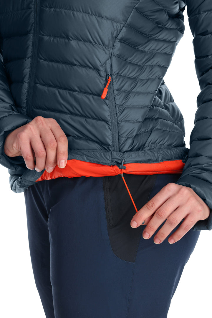 W's Microlight Alpine Jacket - Recycled nylon & down Jacket Rab