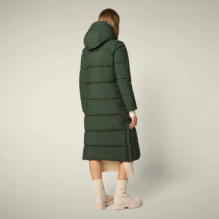 W's Missy Long Hooded Puffer jacket - Recycled polyester Jacket Save The Duck