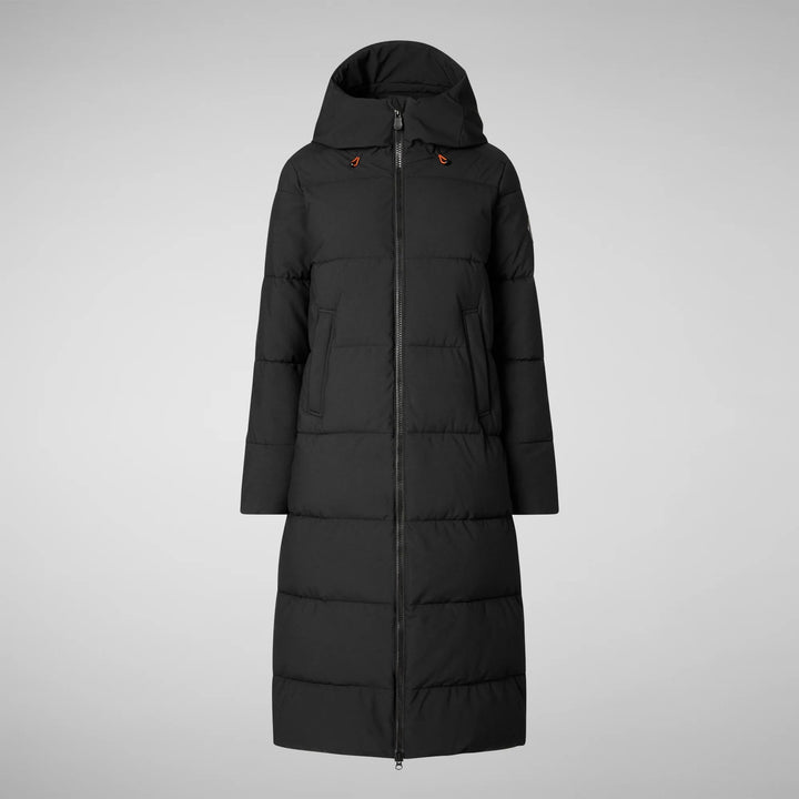 W's Missy Long Hooded Puffer jacket - Recycled polyester Jacket Save The Duck