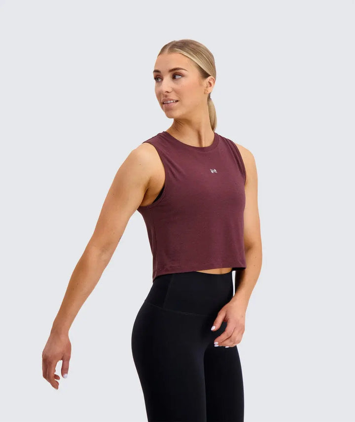 W's Muscle Crop Top - OEKO-TEX®-certified material, Tencel & PES Shirt Gymnation