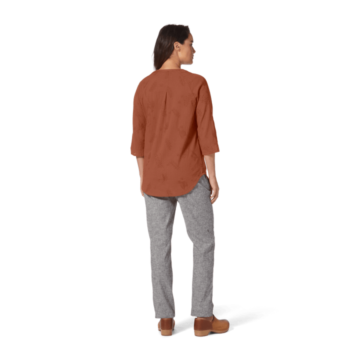 W's Oasis II 3/4 Sleeve - Preferred cotton Shirt Royal Robbins