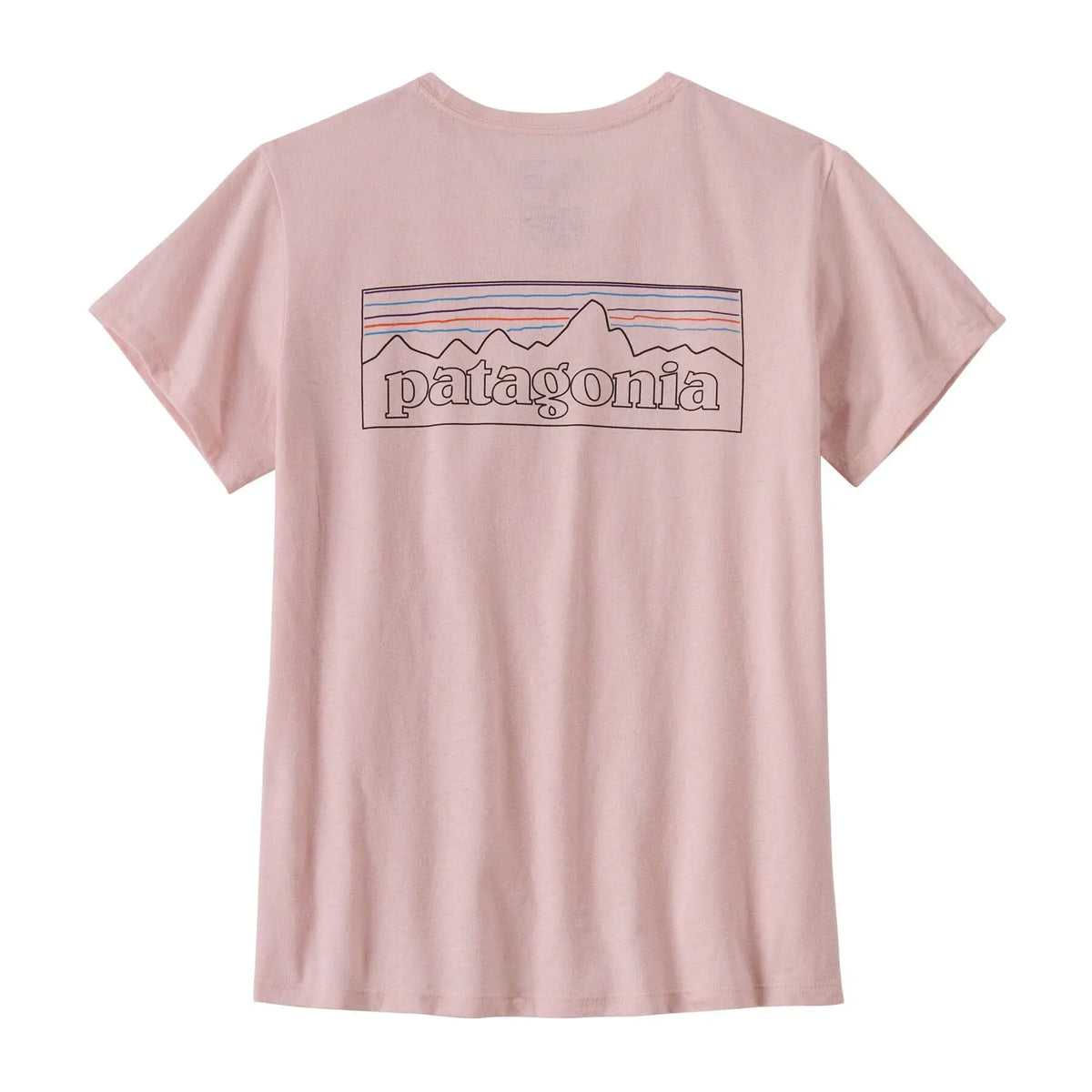 W's P-6 Logo Responsibili-Tee - Recycled Cotton & Recycled Polyester Shirt Patagonia