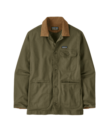 W's Point Reyes Canvas Coat Jacket Patagonia Basin Green S