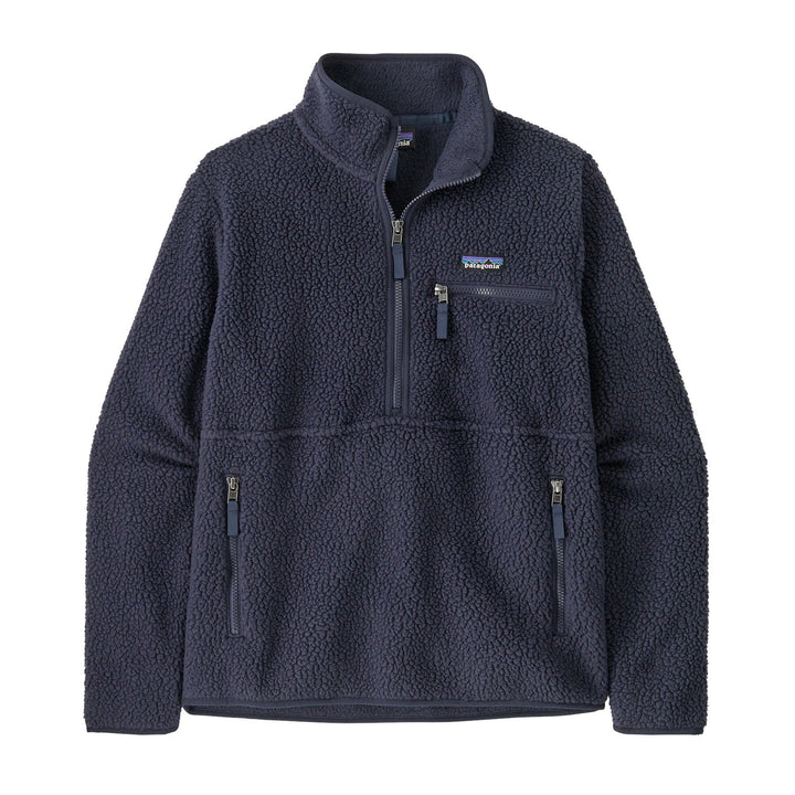 Patagonia W's Retro Pile Fleece Marsupial - Recycled Polyester Sunken Blue Shirt