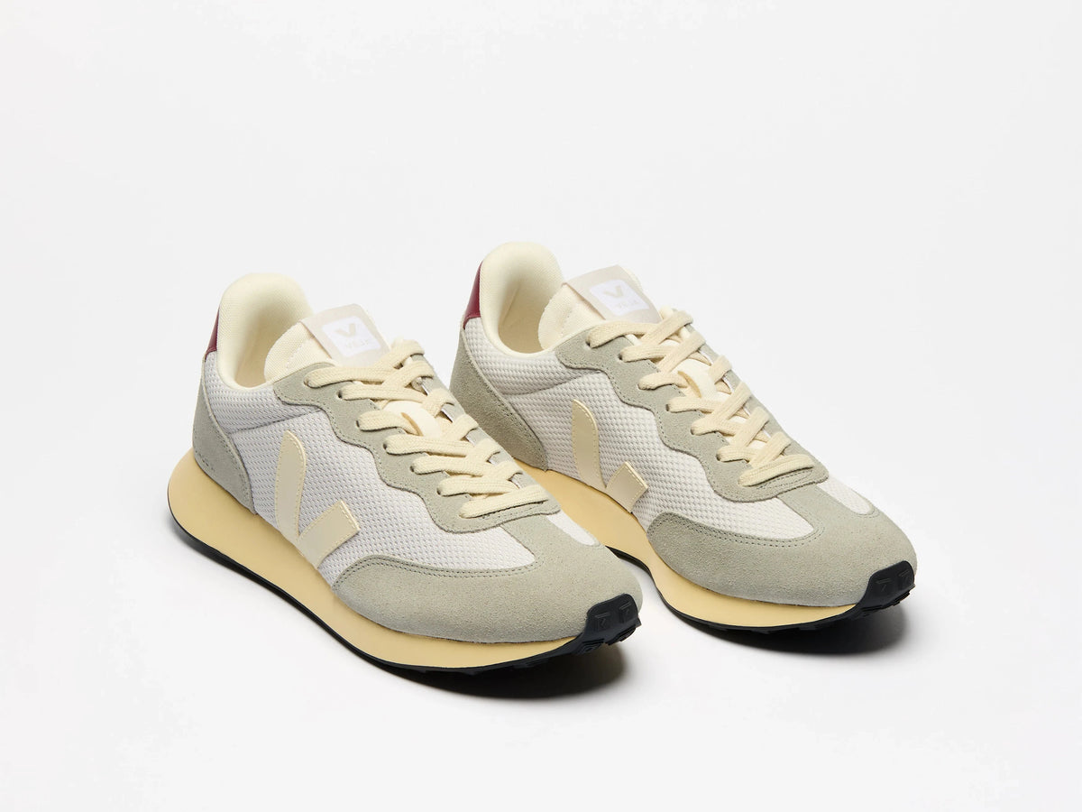 W's Rio Branco Alveomesh - Recycled Polyester Shoes Veja Light Grey Pierre Marsala 36