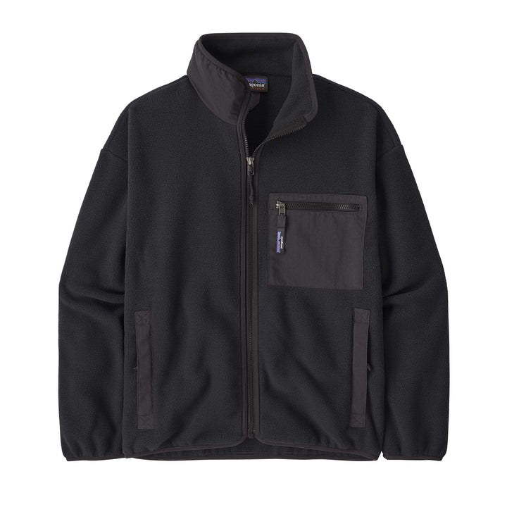 W's Synchilla® Fleece Jacket - 100% recycled polyester Jacket Patagonia Black Solid XS