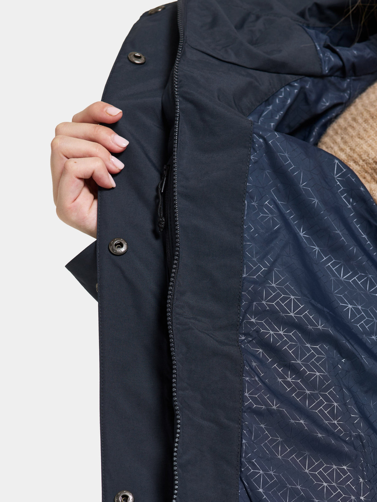 W's Thelma Parka - Recycled fibers & polyamide Jacket Didriksons
