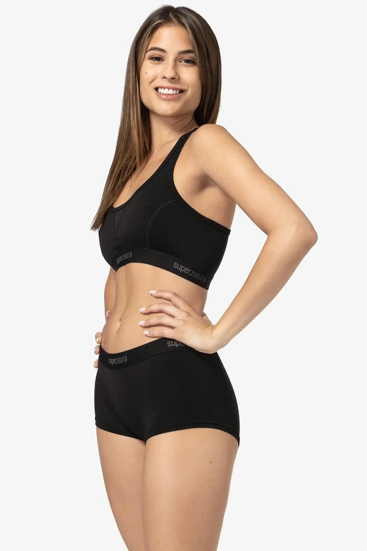 W's Tundra220 Semplice Bra Underwear Supernatural Jet Black S