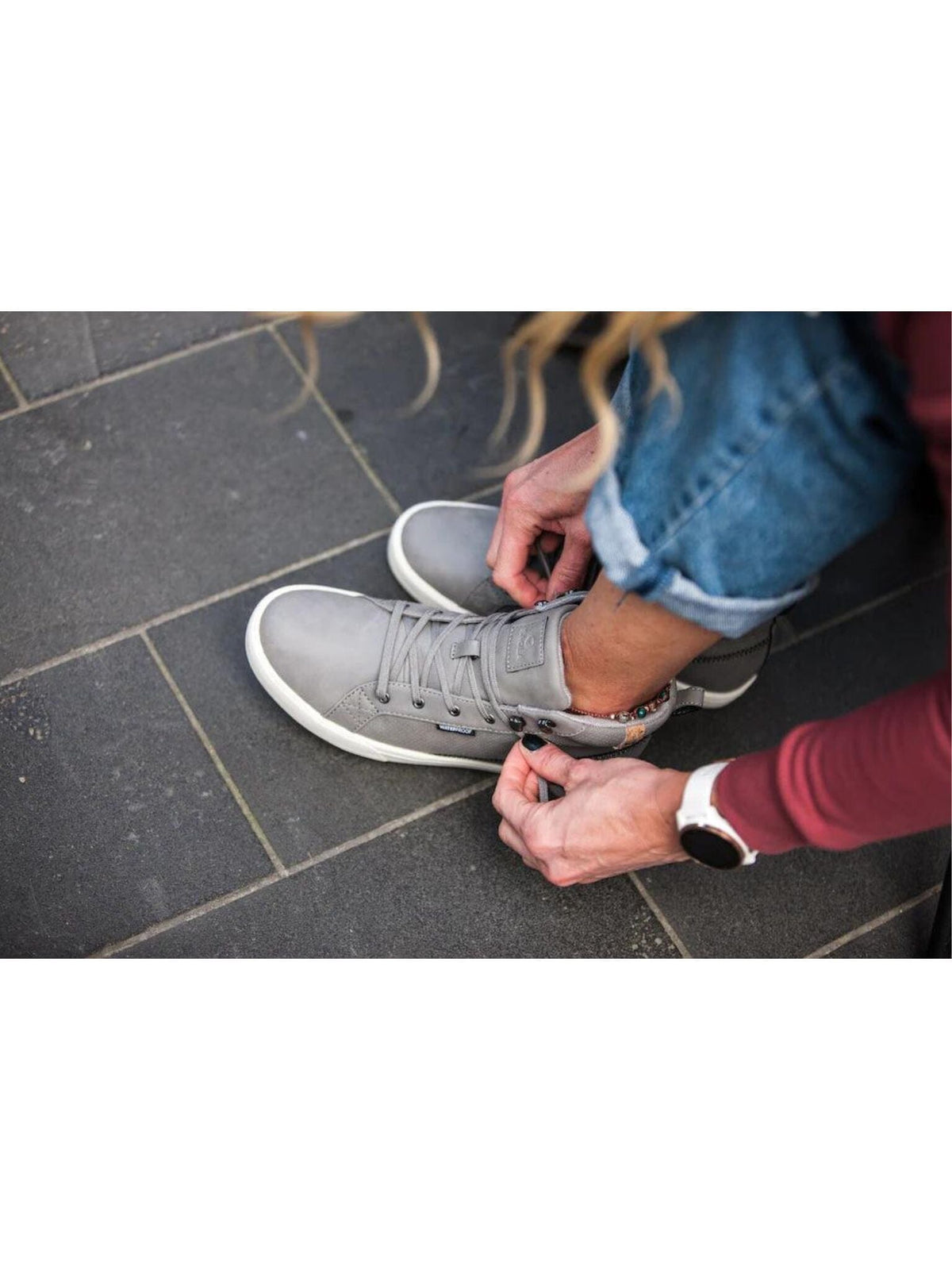 W's Wanaka Waterproof Sneakers - Recycled PET and bio-sourced materials Shoes Saola