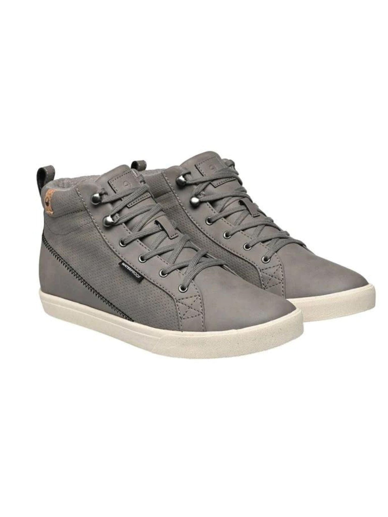 Saola W's Wanaka Waterproof Sneakers - Recycled PET and bio-sourced materials Dark Grey Shoes