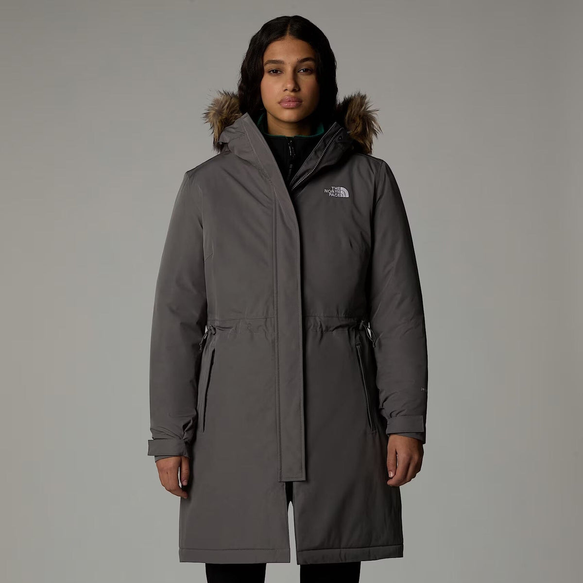 The North Face W's Zaneck Parka jacket - Recycled polyester Smoked Pearl Jacket