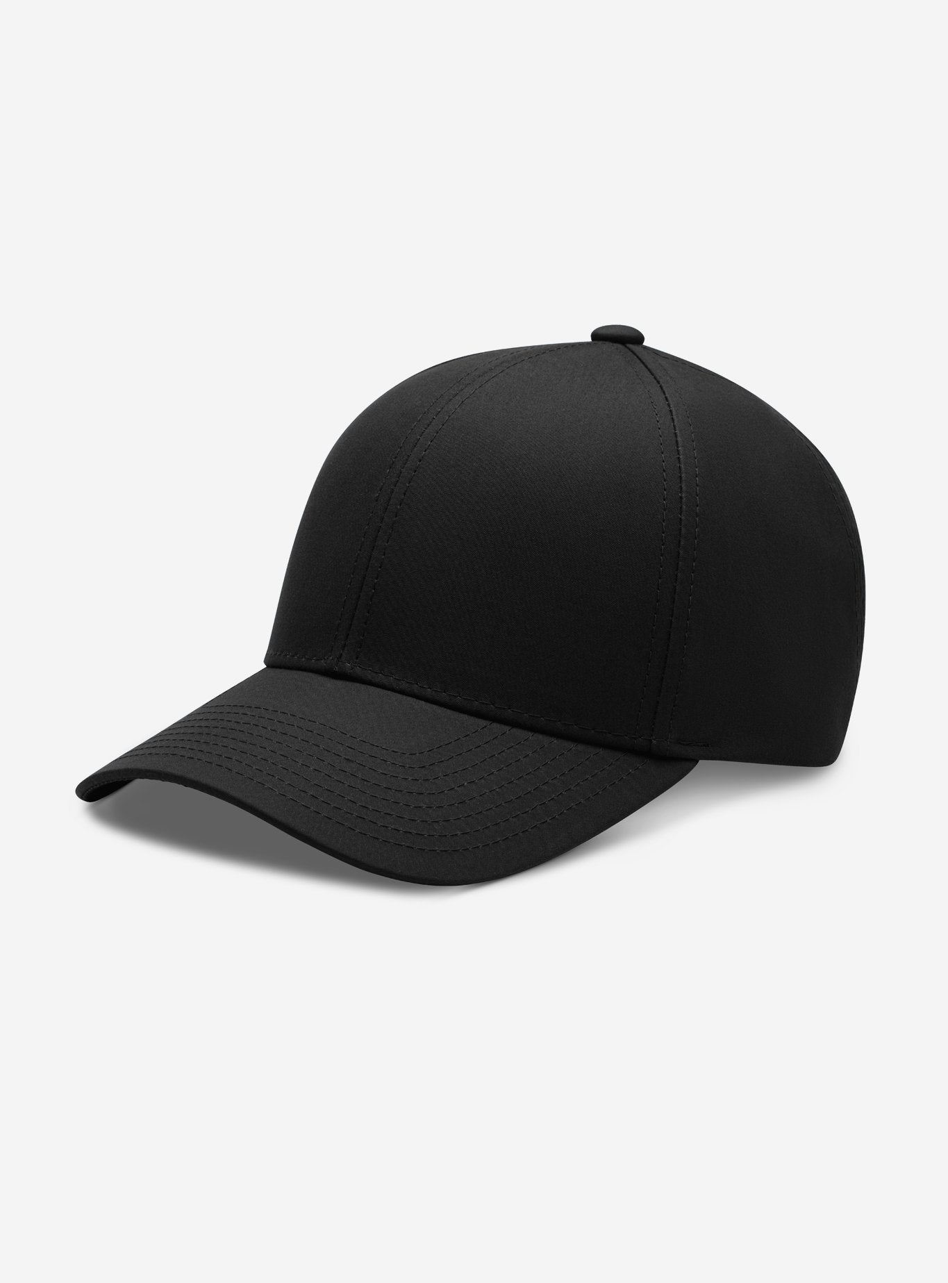 Stiksen 107 Ventile Cap - 100% Organic Cotton Black Headwear