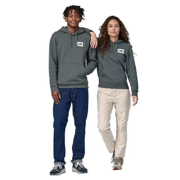 Unisex '73 Skyline Uprisal Hoody - Recycled Polyester & Recycled Cotton Shirt Patagonia Nouveau Green S