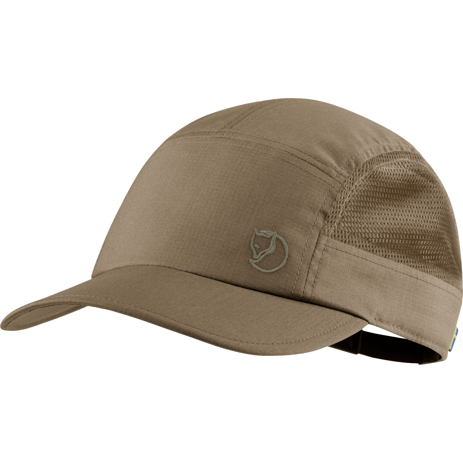 Fjällräven Abisko Mesh Cap - Recycled Polyester & Organic Cotton Light Olive Headwear