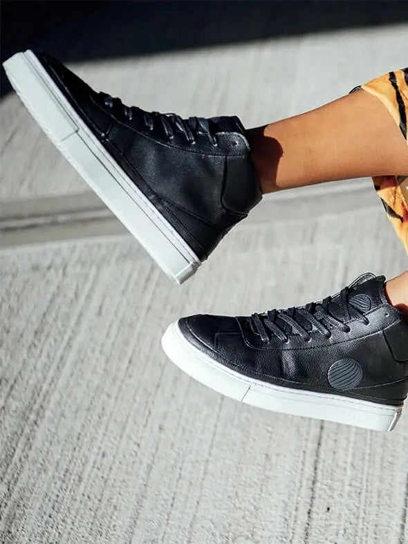 APL High Top Sneakers - Vegan Apple Leather Shoes Komrads