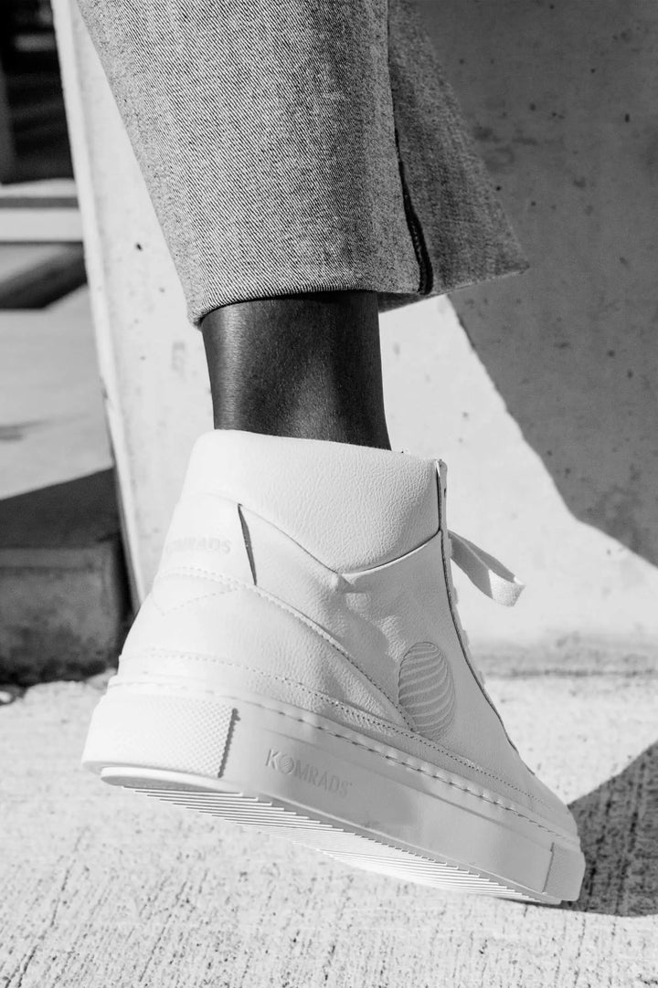 APL High Top Sneakers - Vegan Apple Leather Shoes Komrads