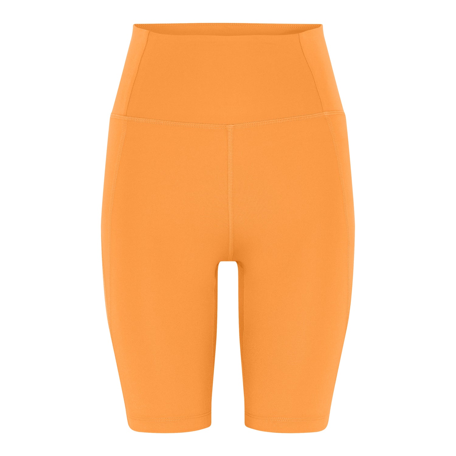 Girlfriend Collective Bike Shorts - Made from recycled plastic bottles Orange Zest Pants